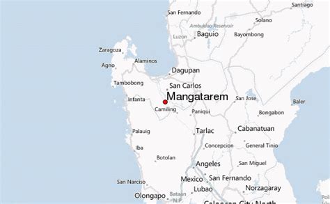 pangasinan.wah.ph|Mangatarem Map .